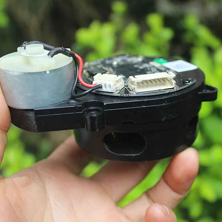 Disassembling the 360 degree LiDAR ranging module sweeping robot composition navigation obstacle avoidance radar no data ava