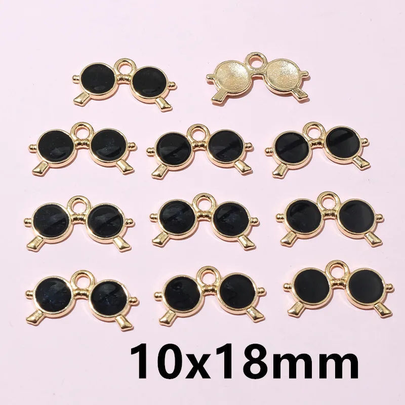 Charming Enamel Bone Pendants for DIY Jewelry Making - Set of 20