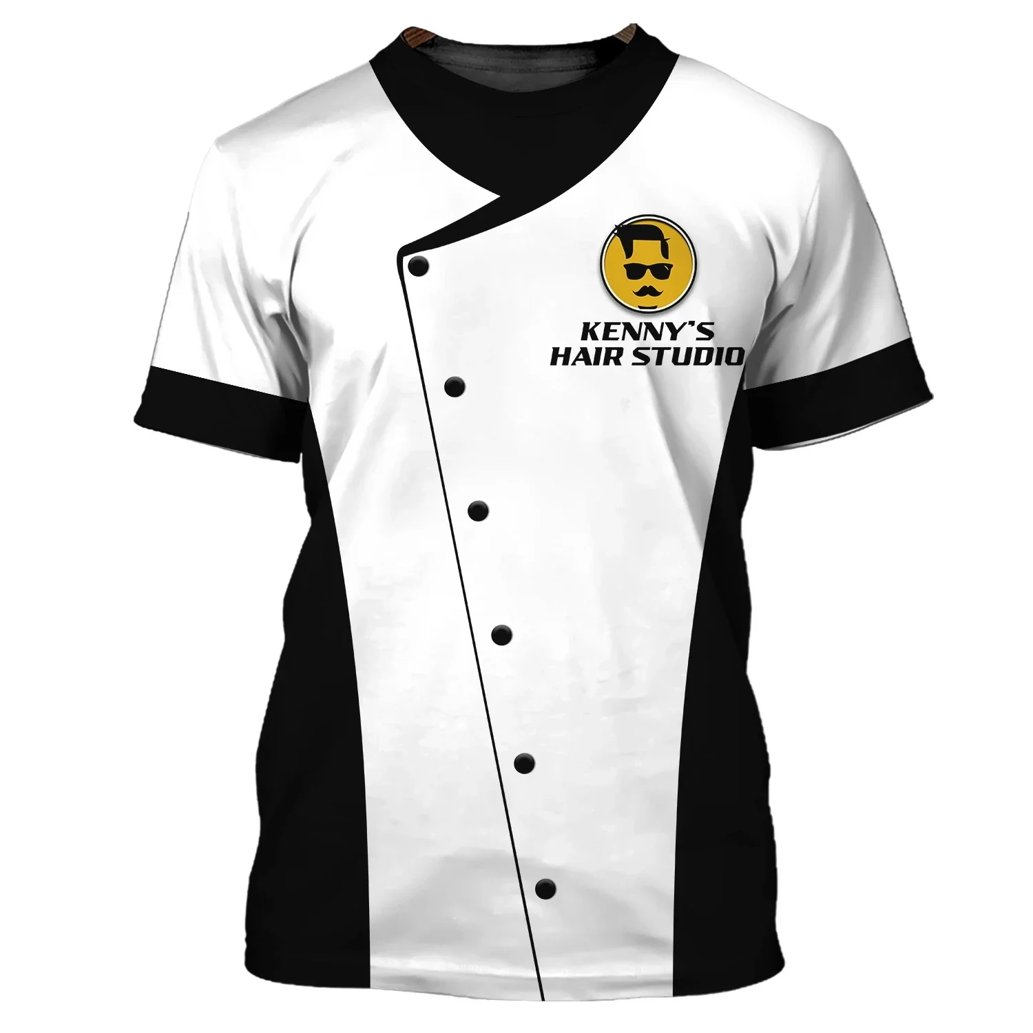 2022 sommer Mens t shirt Personalisierte Name Lustige Barber 3D alle über gedruckt Unisex T Hemd Barber Shop Geschenk Casual t-shirt DW64 – Detail 18