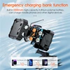 5000mAh Hand Crank Solar Power Bank with FM/AM Radio Flashlight Powerbank DC 5.0 Type C for iPhone 16 X Samsung Portable Charger 6