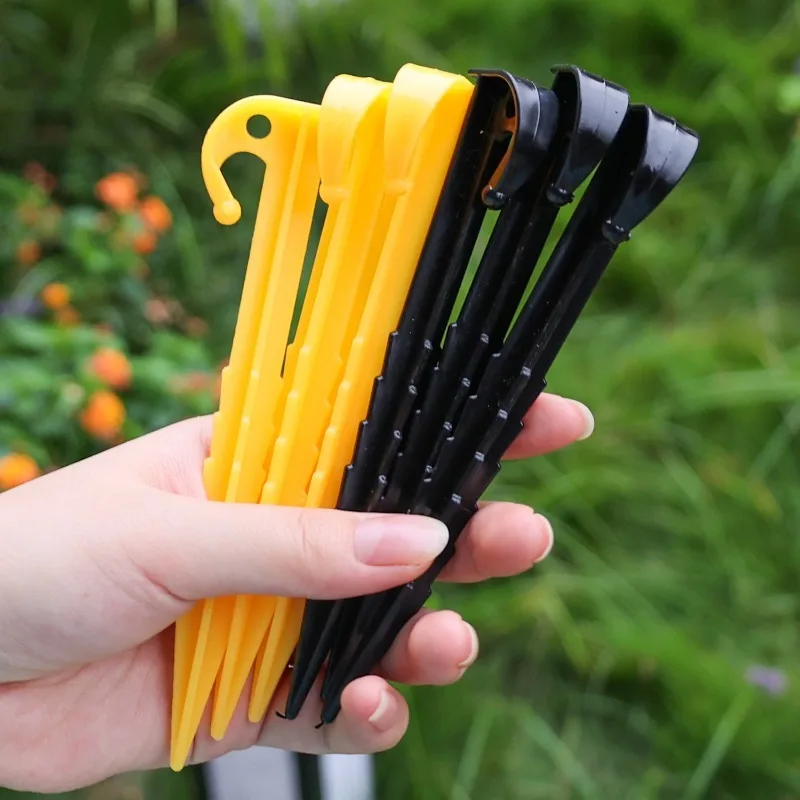Plastic Tent Stakes 50/10Pcs for Camping camping tent accessories tent pegs
