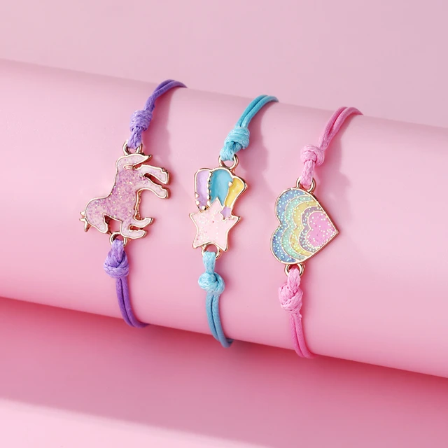 Unicorn Friendship Charm Bracelets Kit