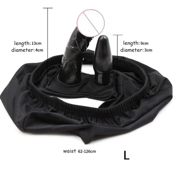 Dildo Pants Butt Pants Wearing Penis With Anal Dildo Penis Plug Strap on Dildo Adult Sex Toys for Women 6