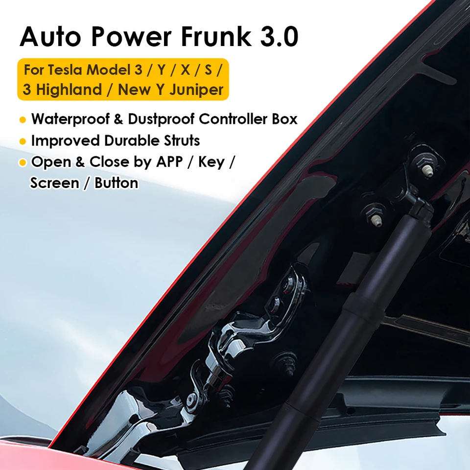 Convenient and Smart Tesla Frunk Solution