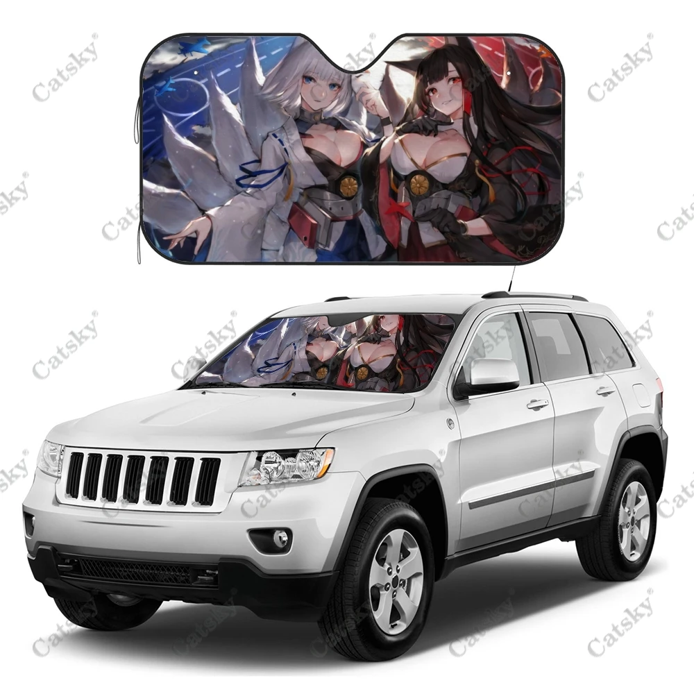 

Солнцезащитный козырек для автомобиля, с принтом