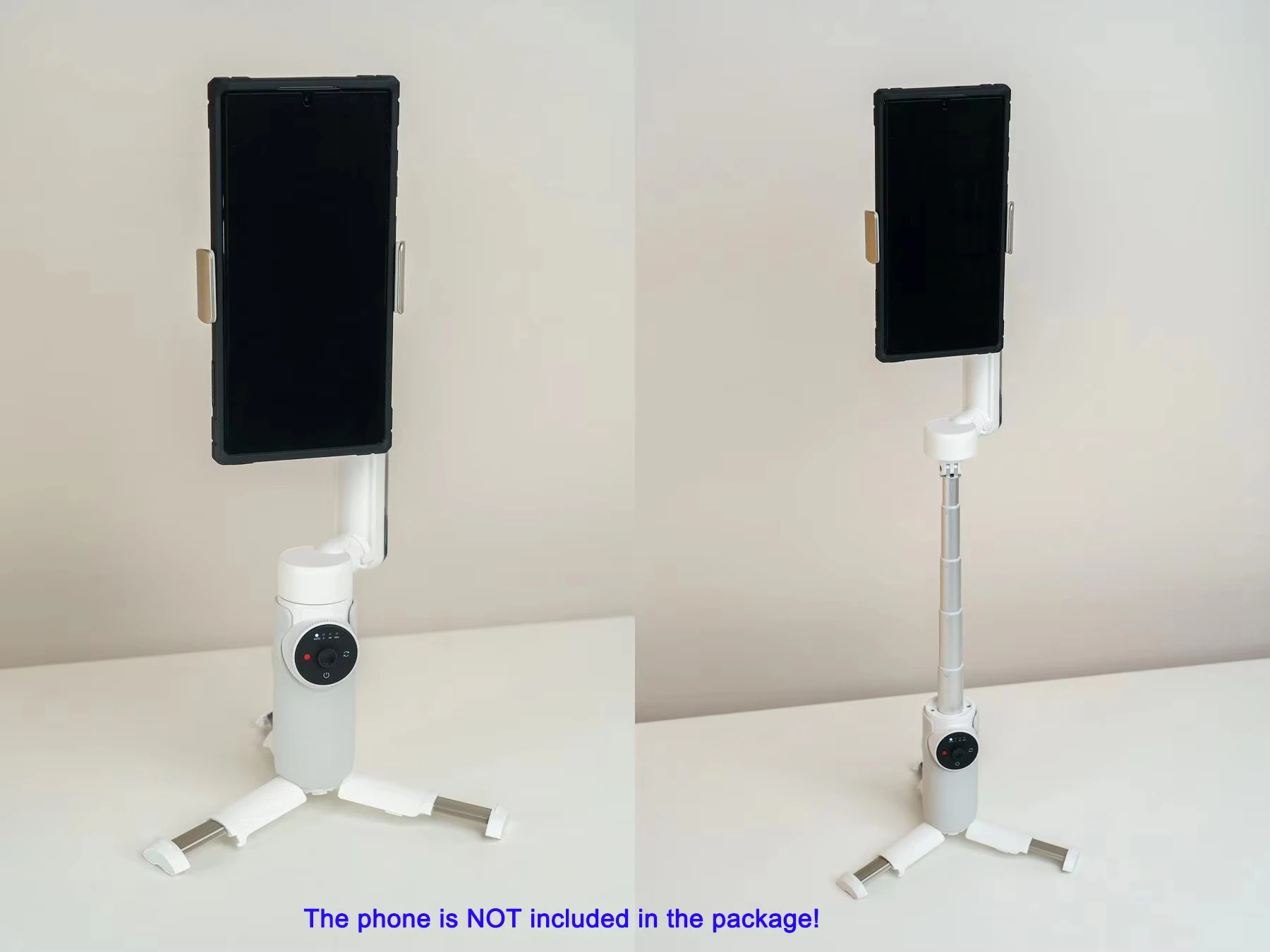 Insta360 Flow Mobile Gimbal-AI Smartphone Stabilizer / Tracking 3-Axis Stabilization-Built-in Tripod and Selfie Stick