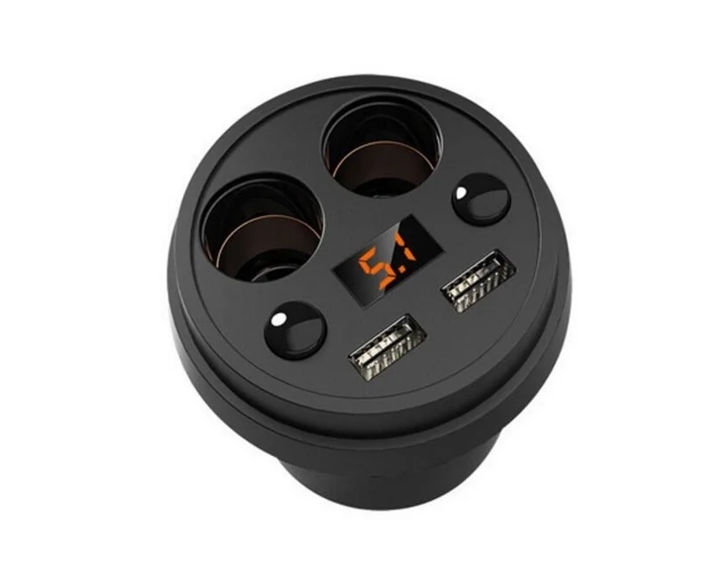 

Автомобильный прикуриватель с двумя USB-портами