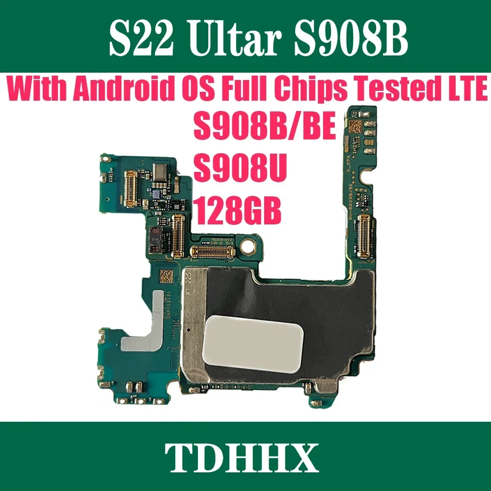 اللوحة الأم لجالكسي S22 ultra النسخة العالمية والش...