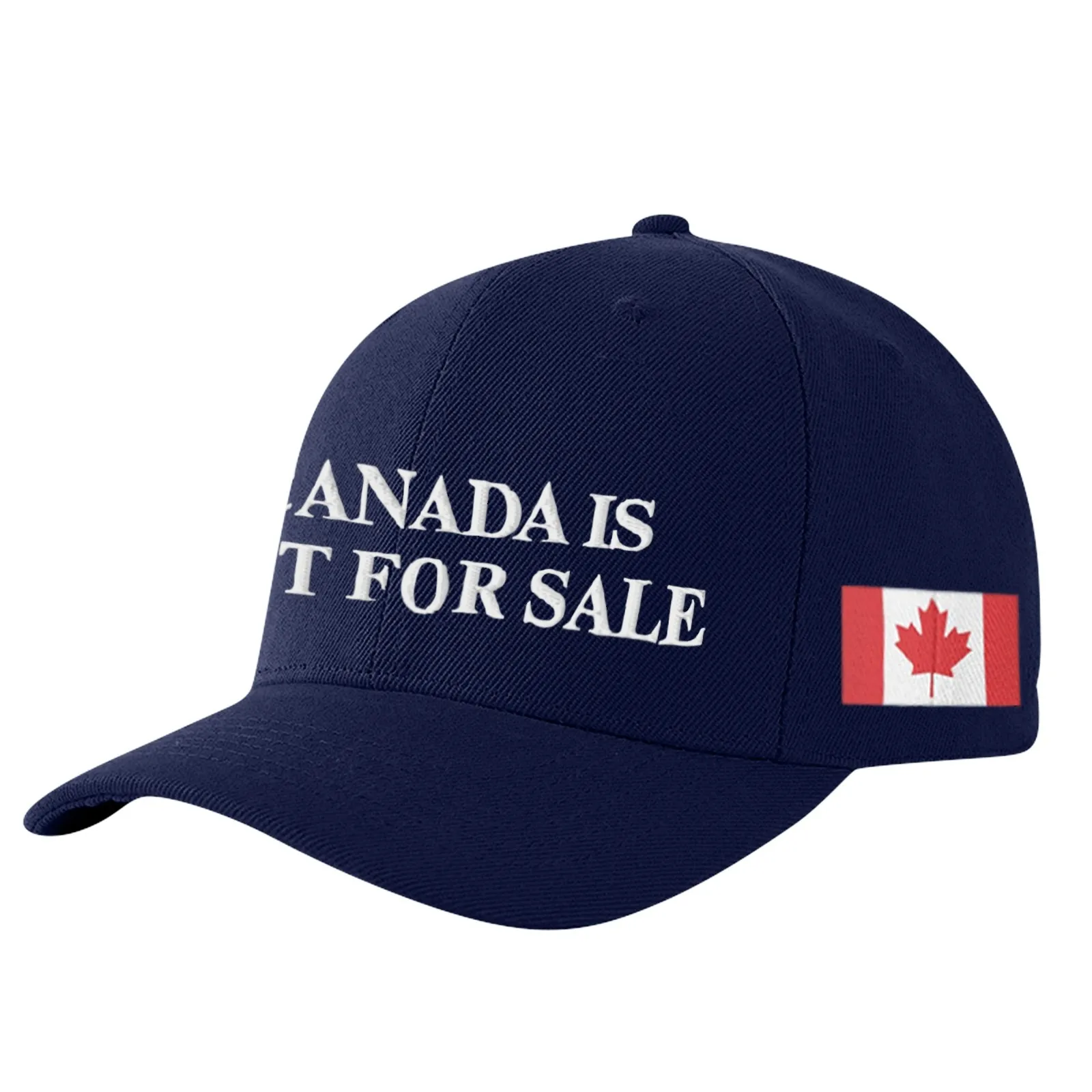 Premium Quality Red Baseball Cap Canada Is Not For Sale Embroidered Design Perfect For Outdoor Activities And Casual Wear 4