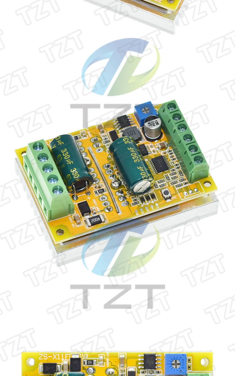 DC6,5-50V 25A 300W / 380W BLDC Dreiphasiger bürstenloser DC-Motorcontroller PWM ohne Hall-Sensor Hall-Motorsteuerungs-Antriebsplatine – Detail 8