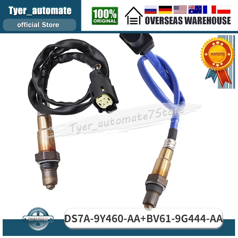 

For 2014-2016 Ford Focus 2.0 DS7A-9Y460-AA BV61-9G444-AA 2Pcs Upstream & Downstream Oxygen Sensor O2 Sensor Lambda Sensor