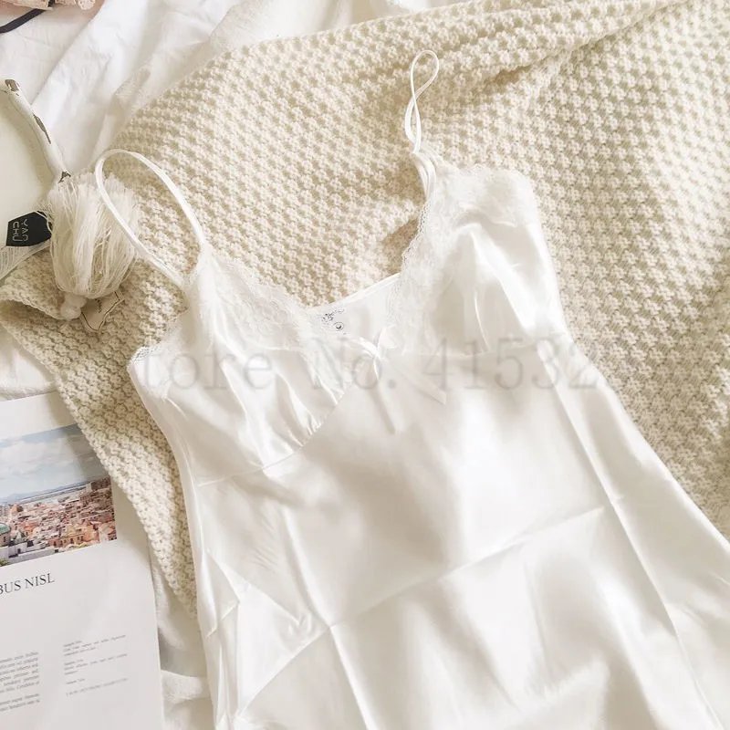 Print Flower Chemise Nightgown Sleepwear For Women women nightgowns,women nightdresses,sleeping dress