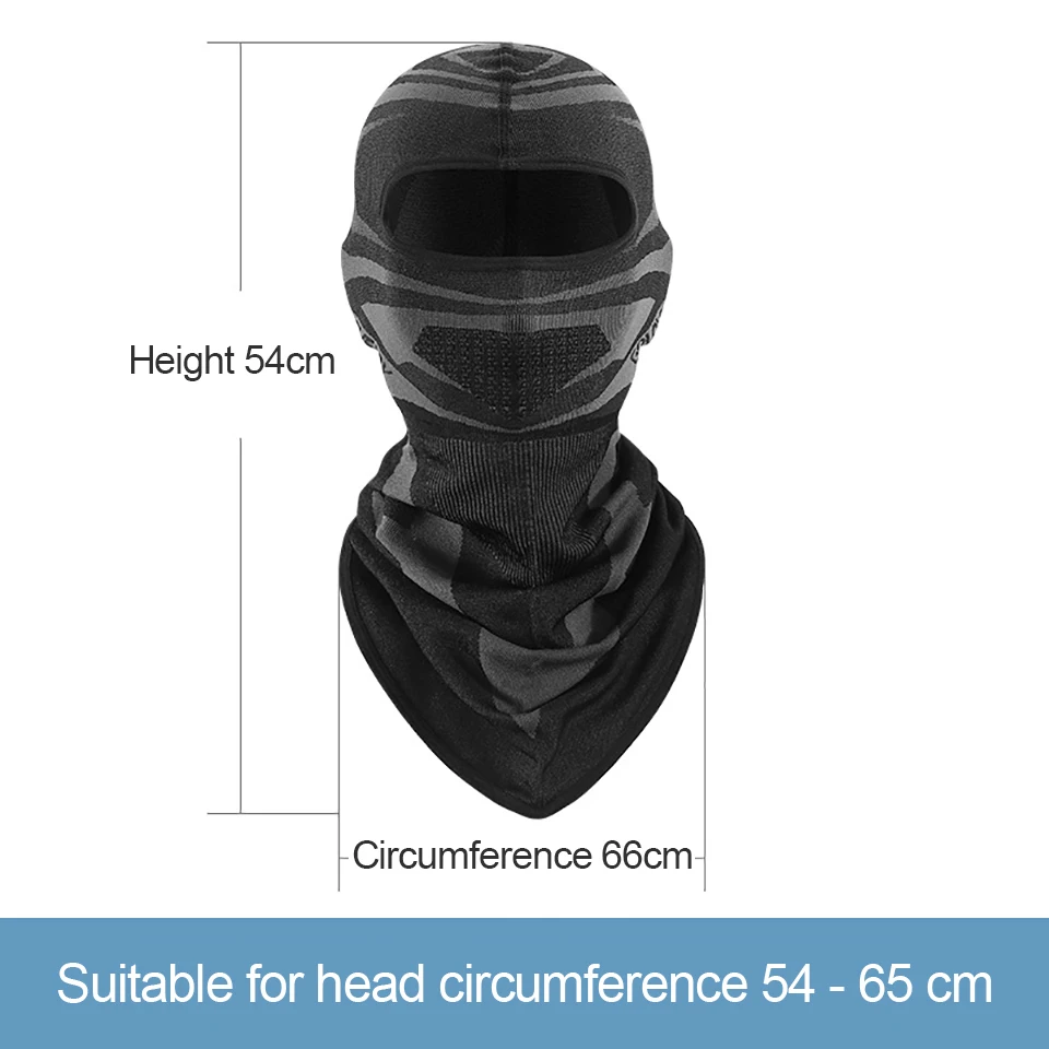 Cycling face masks Thermal balaclava mask Thermal Motorcycle Riding Face Mask Balaclava Head Cover Ski Bicycle Cycling Windproof Warm Motorcycle Hat Headwear