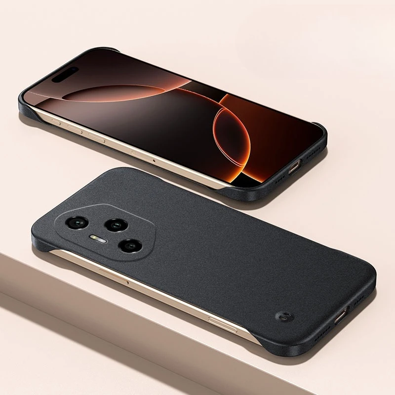 Ultra Thin Sandstone Frameless Shockproof Hard Cover Case