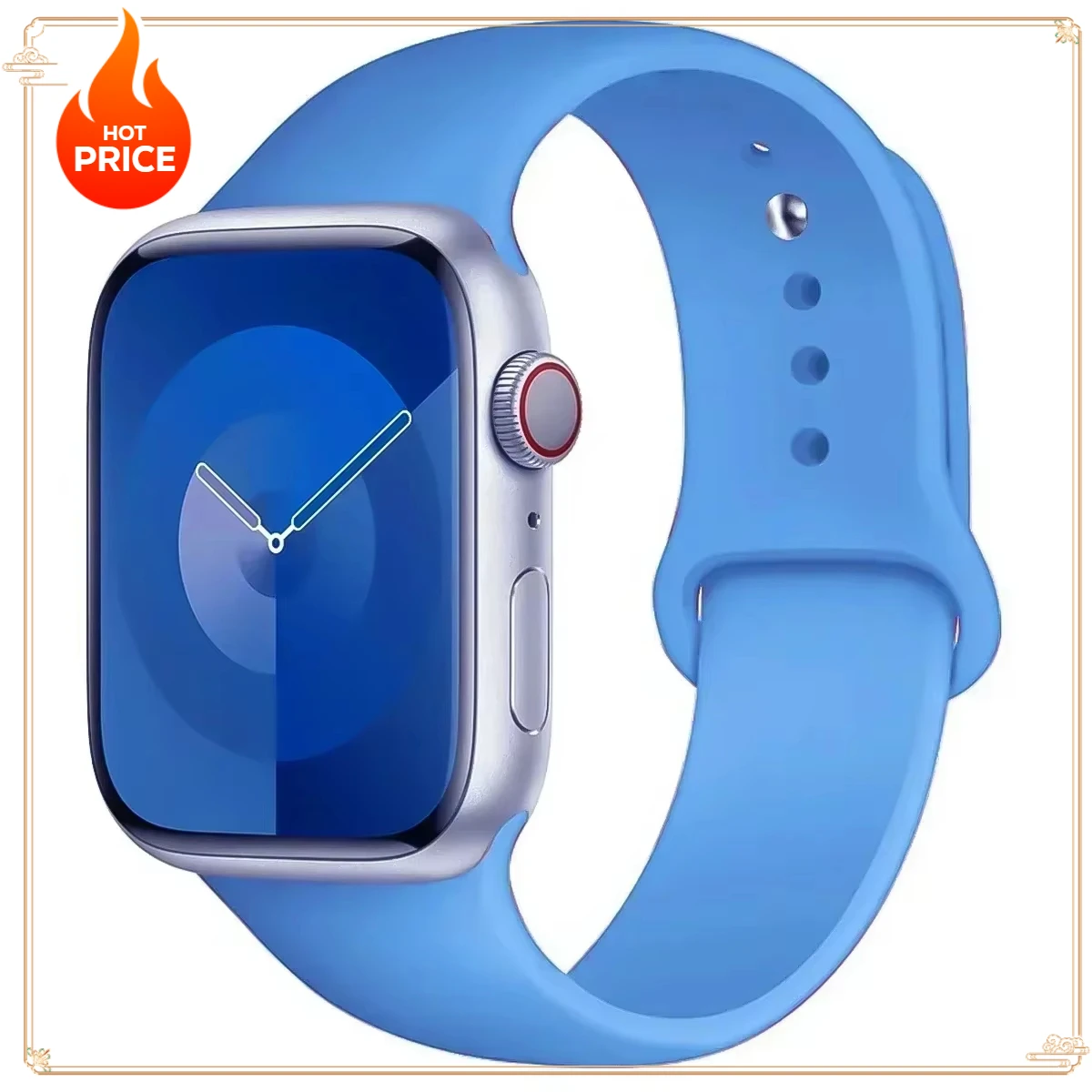 Premium Silicone Strap for Smartwatch - Versatile and Durable Design