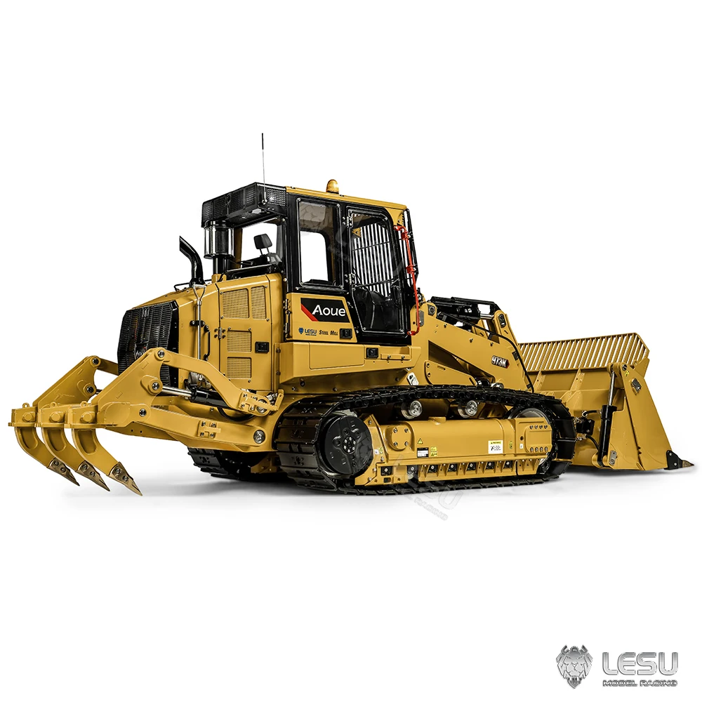 LESU AOUE 973K 1/14 RTR RC Hydraulic Metal Loader Trucks Painted Assembled Model  ESC Motor Remote Control Cars Toys for Boys 6