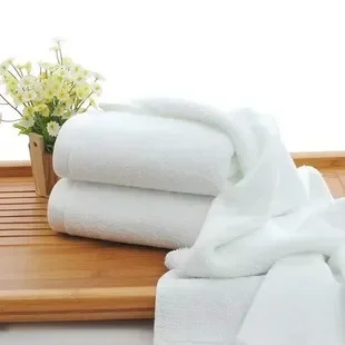 Description Picture 3 of item10pcs/lot Good Quality White Cheap Face Towel Small Hand Towels Kitchen Towel Hotel Restaurant Kindergarten Cotton Towel