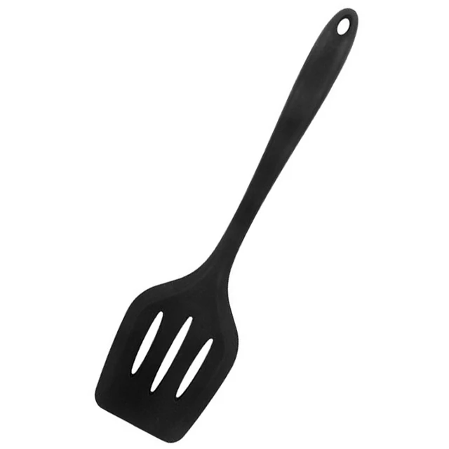 Silicone Turners Multi Color Non Stick Pan Silicone Cooking Shovel Fried Fish Long Handle Scoop Kitchen Tools