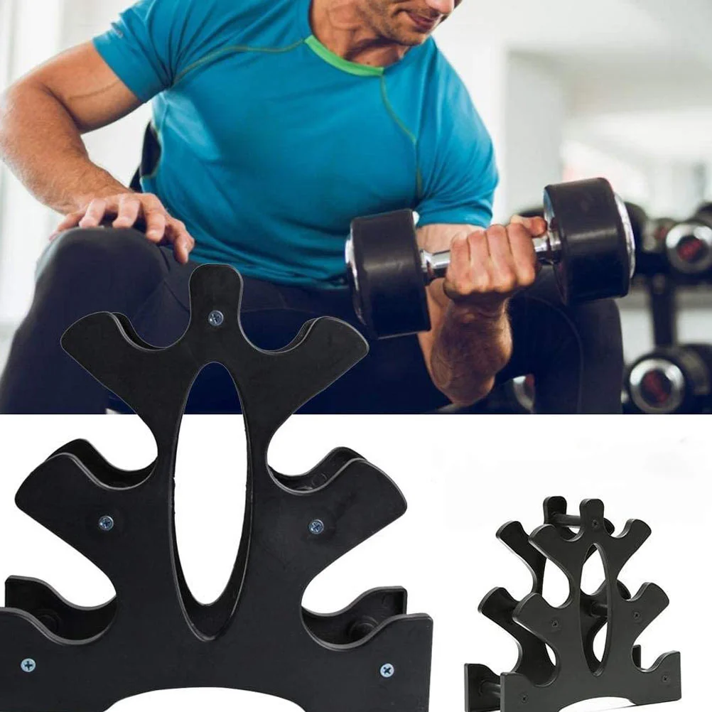 Dumbbell Bracket Practical Dumbbell Display Rack Storage Stand 1Pc