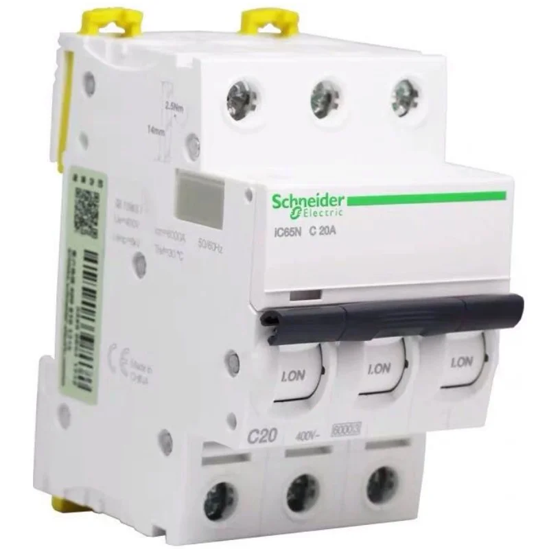 Schneider electric residual current circuit breaker IC65N 2P C63+VIGI ...