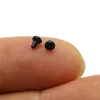 Carp Fishing Hook Bait Screw Stopper Rubber Beads Micro Ring Swivel Stop Floss For Pop UP Boilies Stopping Fish Accessories 5