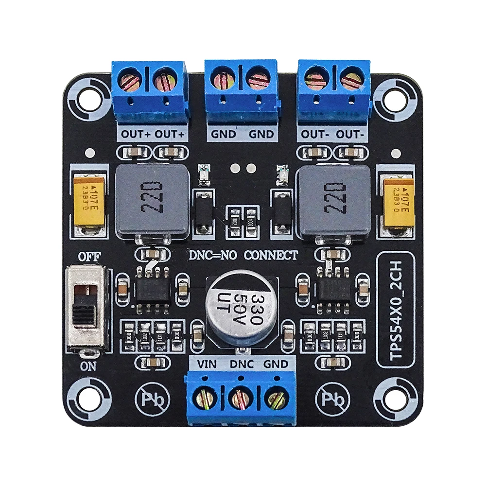 TPS5430 Positive Negative Dual Power Supply Module with Switching 12V