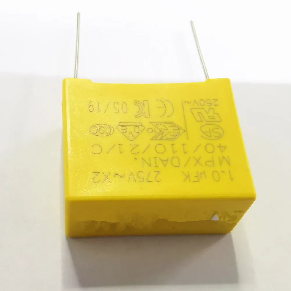 10 stücke 220nF kondensator X2 kondensator 275VAC Pitch 275V 10mm X2 Polypropylen film kondensator 0,22 uF 224K – Detail 4