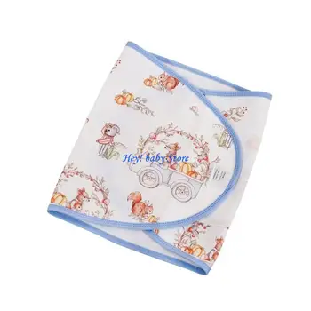 Q1FE Neonati Swaddles Boppet Cotton Wrap Asciugamano per sonno calmo e comfort delicato