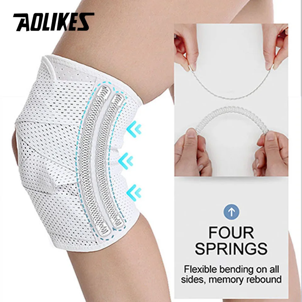 Ginocchiera Ergonomica Wellness Per Uomo E Donna – Supporto Regolabile Con Stabilizzatori Laterali – Per Artrosi, Sport, Corsa, Arrampicata – Taglia L Grigio - 2