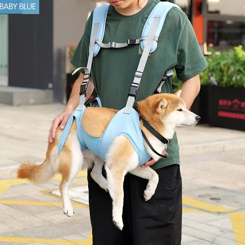 Pet Carrier Bag Pet Carrying Bag Pet Backpack Pet Supplies Dog Duffel Bag Adjustable Long and Short Dog Backpack Summer Mesh Breathable for Cat Out Travelling