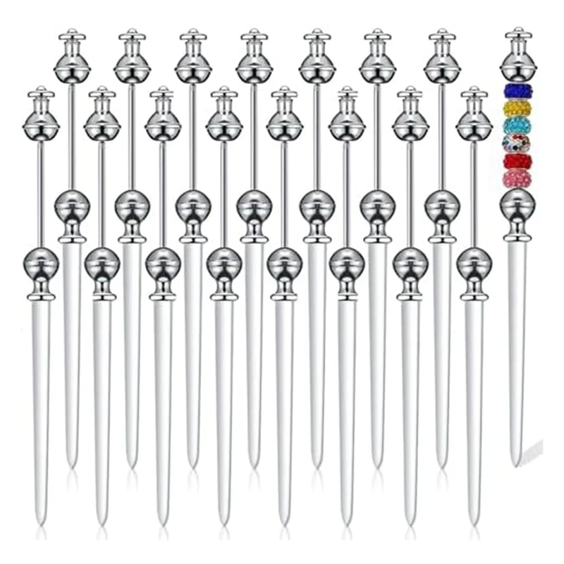 

16Pcs Beaded Letter Opener Metal Letter Opener Kit Envelope Slicing Beaded Letter Opener Set For Gifts Office Home Diysupplies