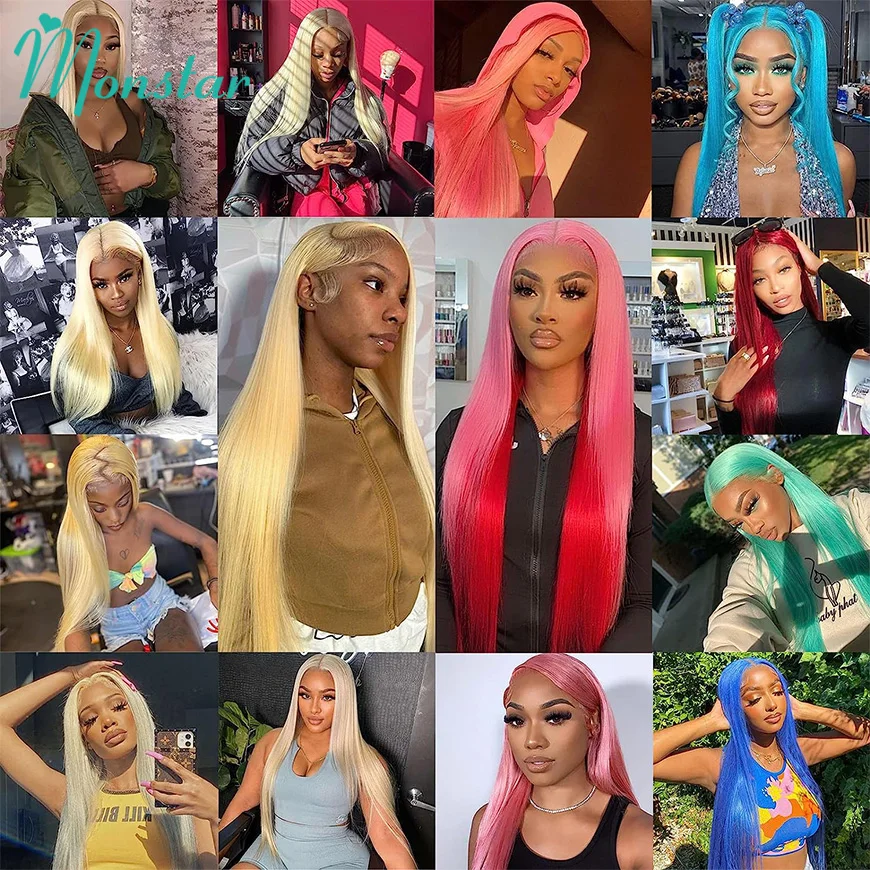 Human Hair Extensions 613 Blonde Colored 30 Inch Straight Human Hair Bundles Brazilian Hair Weave 100% Human Remy Extensions