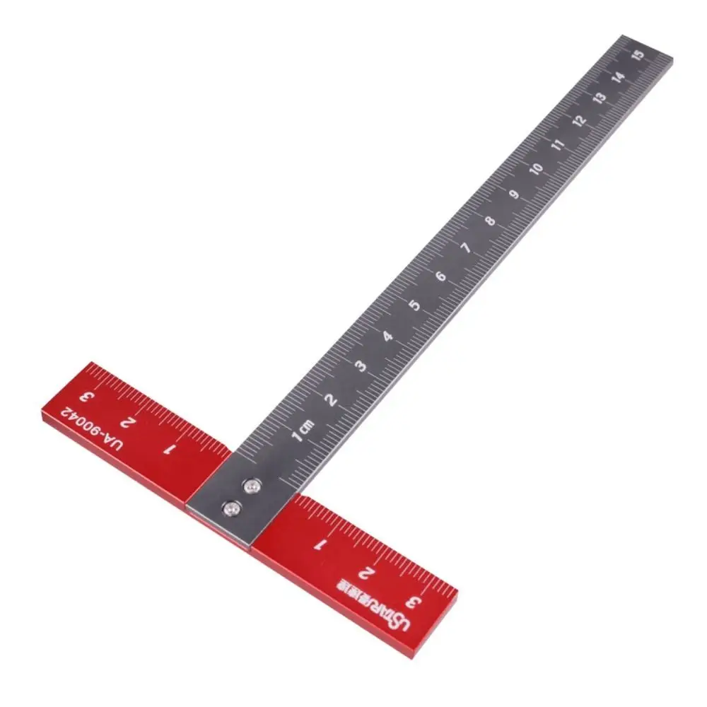

Woodworking Tool T Type Line Ruler Marking Gauge Scribed Line Ruler T-type Line Scriber Marking T-Rule T-shaped Square Ruler