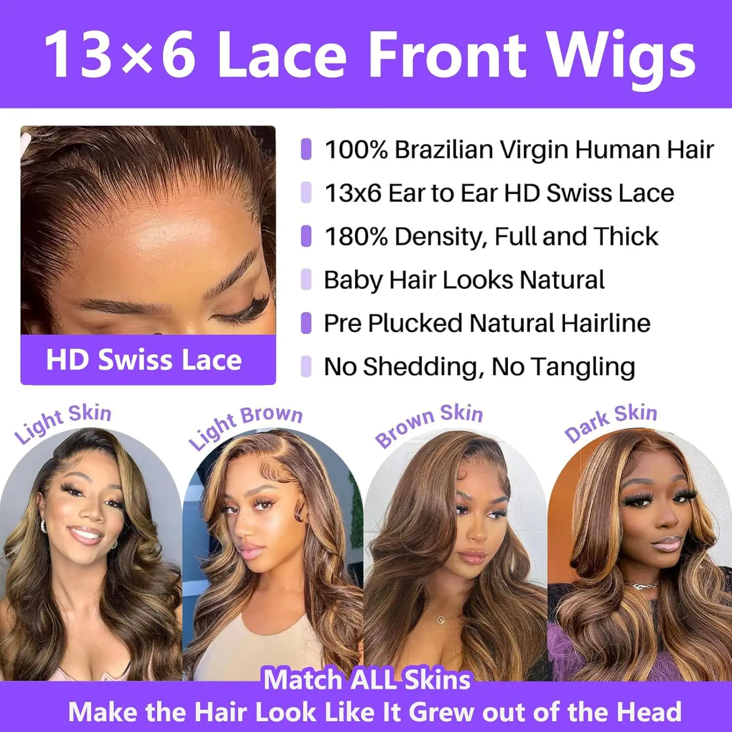 Body Wave 4/27 Honey Blonde 34 36 inch Lace Front Wig Human Hair Hd Lace Frontal Wig 13x6 Wig Humain Hair for Women Sale