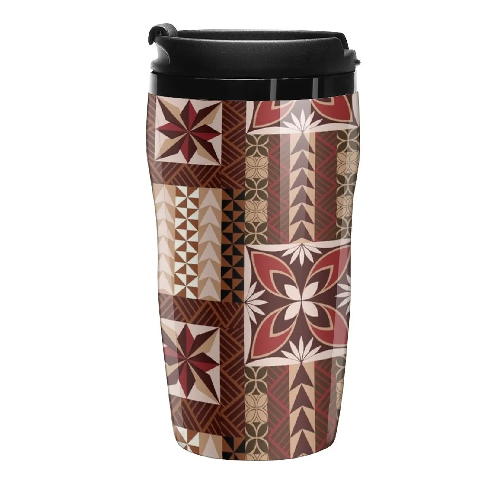 

New Tau Pattern - Samoan Siapo Travel Coffee Mug Coffee Set Coffe Cups Cup Coffee Set Coffee Accessory