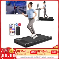 3-in-1 Portable Treadmill with Remote Cntrol LED Display 2.5HP Silent Walkingpad Jogging Machine for Home Office 300LBS Capacity 1