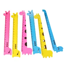 

Giraffe Ruler Ruler Cartoon Animal Cute 15cm Plastic Ruler