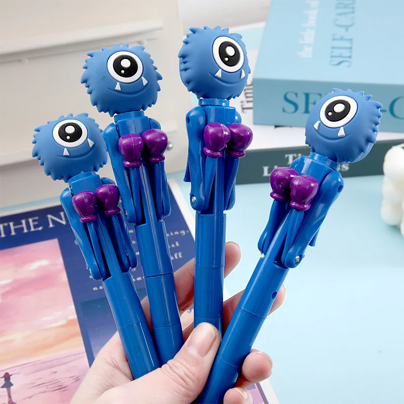 12pcs/lot Kawaii Monster Animal Boxing Ballpoint Pen