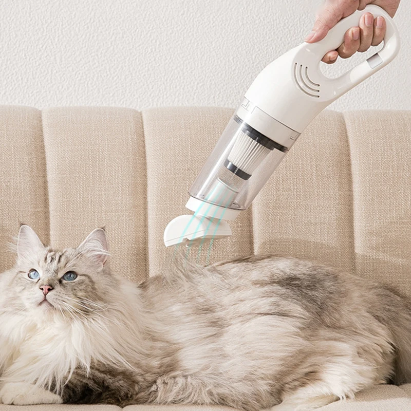 Electric Pet Hair Absorber Cordless Rechargeable Car Vacuum Cleaner Dog Hair Dryer Home Wireless12000 Pa Suction Vacuum Cleaner