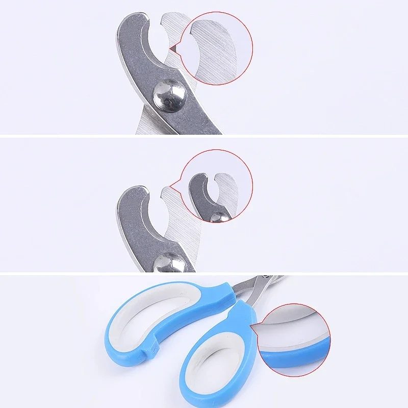 1Pc Pet Nail Toe Claw Clipper Scissors Pet Dog Cat Nail Clippers Scissors Trimmer Grooming Tools Random Color Supplies