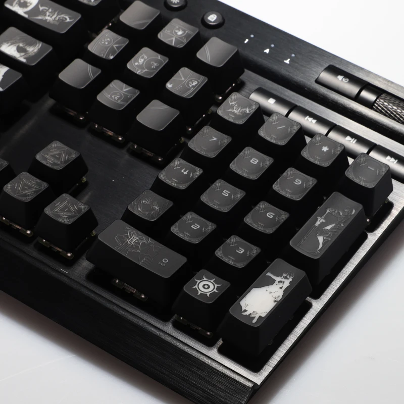 sabre teclado mecânico keycaps para corsair k70