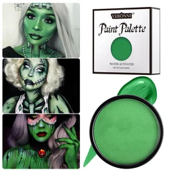 Vibrant Non - Toxic Water - Based Body Paint, Easy Wash - Off for Creative Face & Skin Art, Safe for All Ages (Green)