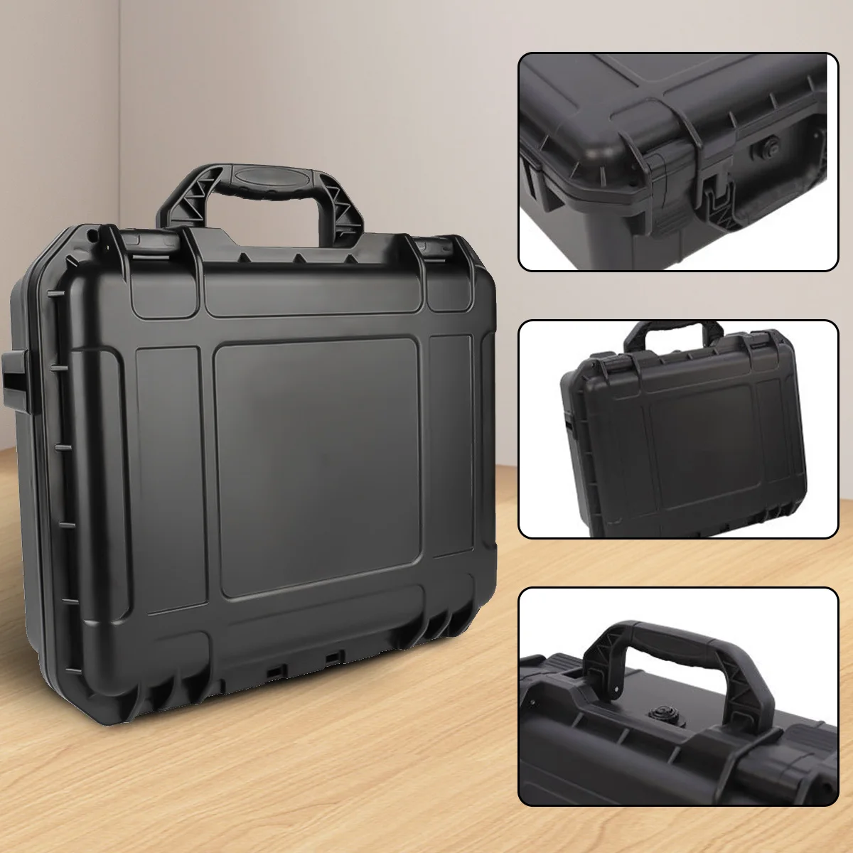 15 Slot Plastic Watch Case Portable Waterproof Watch Case Is Used To Store Watches Tool Box Thickened With Sponge Suitcase Tool