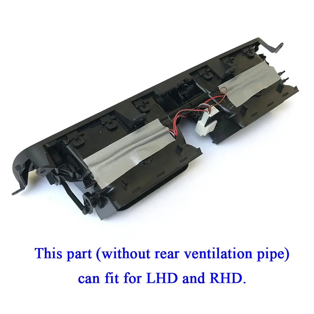 Vorne Mitte Dash Klimaanlage Verchromte AC Vent Outlet Komplette Montage Für BMW 5 Series F10 F11 F18 64229166885 64229209136 – Detail 7