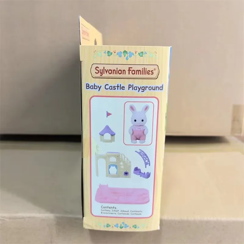Original Sylvanian Families 2024 Children Toys Anime Figure baby castle play ground  Hot Collectible Doll Birthday Gift For Gril 3