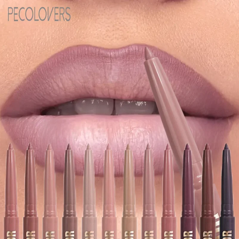 Matte Lip Liner Pen 1PC Long-Lasting Waterproof Easy Glide Moisturizing Suitable for All Skin Types Lip Makeup