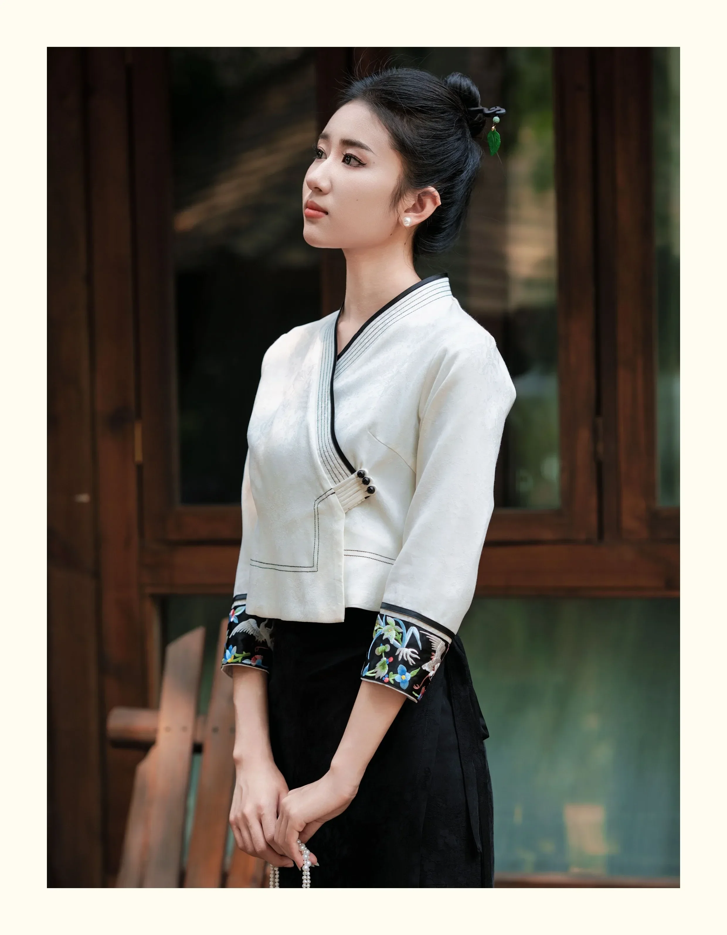 Thailand Traditional Clothing for Women Slim Fit Elegant Outfit Vietnam Dai Dress chinese style tea clothes hanfu sets N921-1
