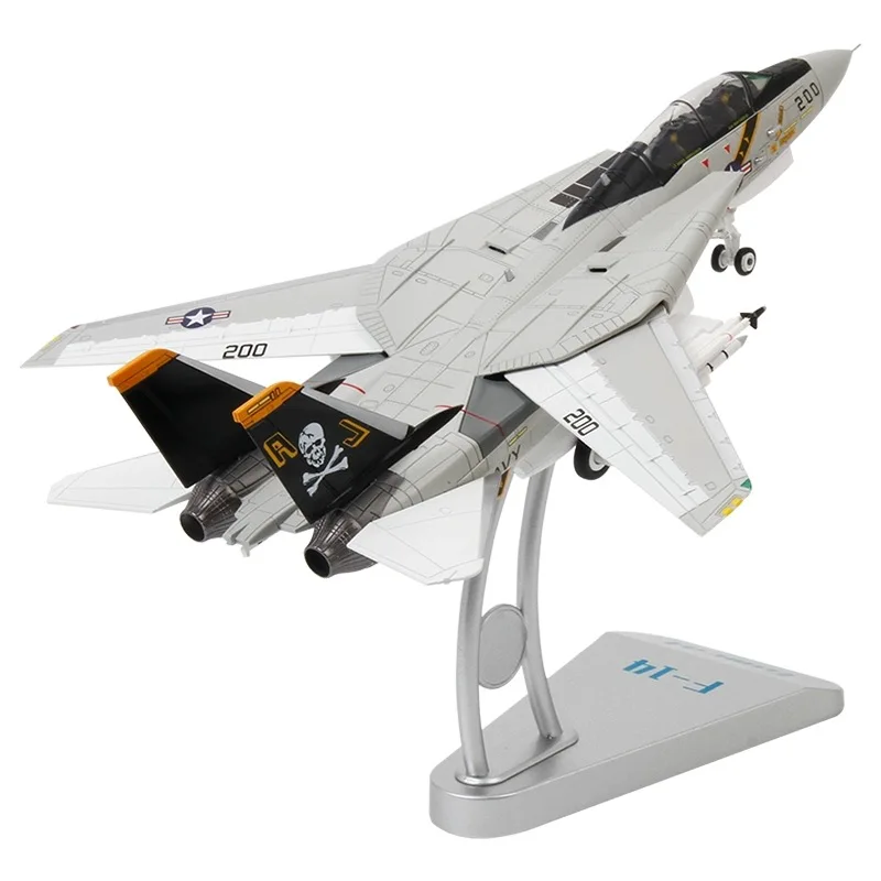 

US Navy F-14 Tomcat 1/72 Alloy Model VF-84 Jolly Rogers Fighter DieCast Metal Airplane Military Display Model Collection or Gift