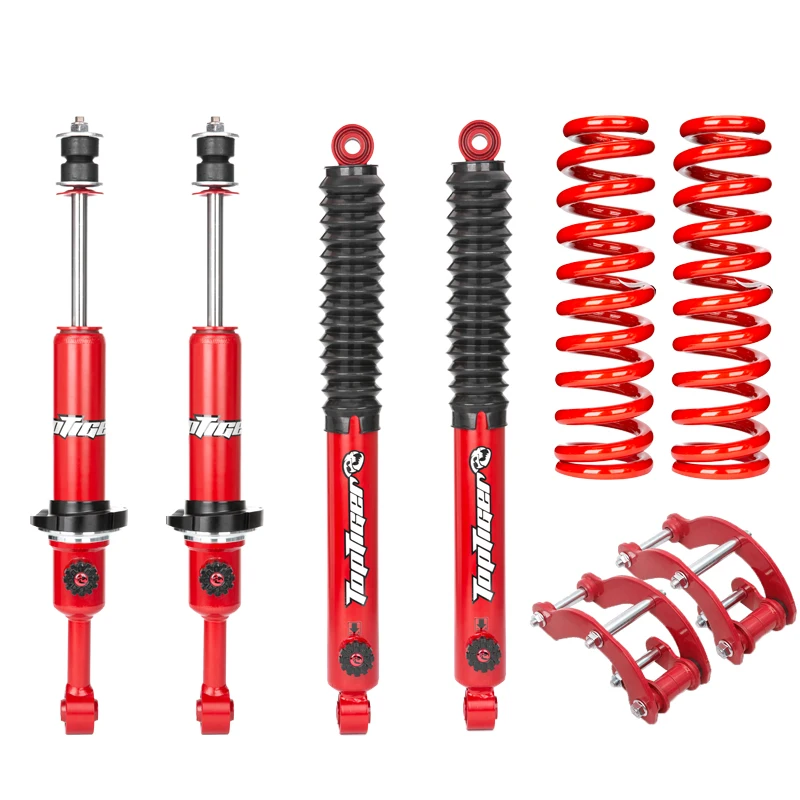 

For Hilux Vigo 2 Inch Lift Kits Nitrogen Gas Charged Adjustable Shock Absorbers Coil Springs
