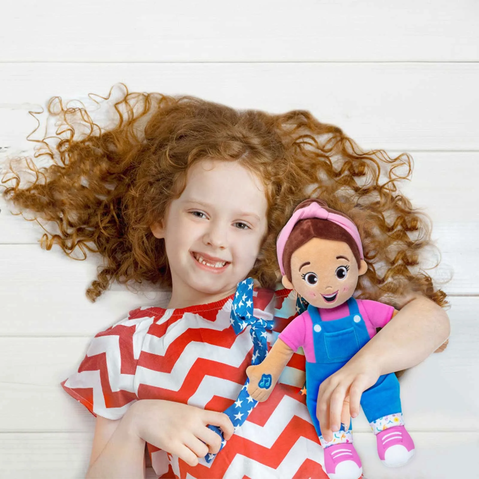 Ms Rachel Speak&Sing Doll 30cm Tall Interactive Toy for Girls & Boys 6 Months to 3+ Years Plush Doll Kids Toys
